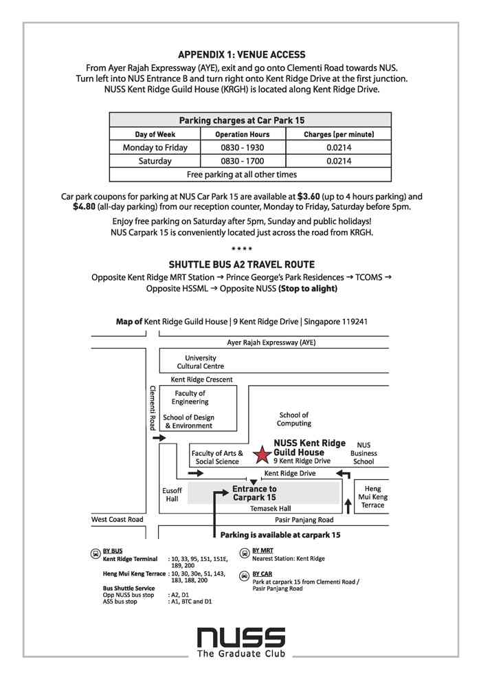 Kent Ridge Guild House NUSS